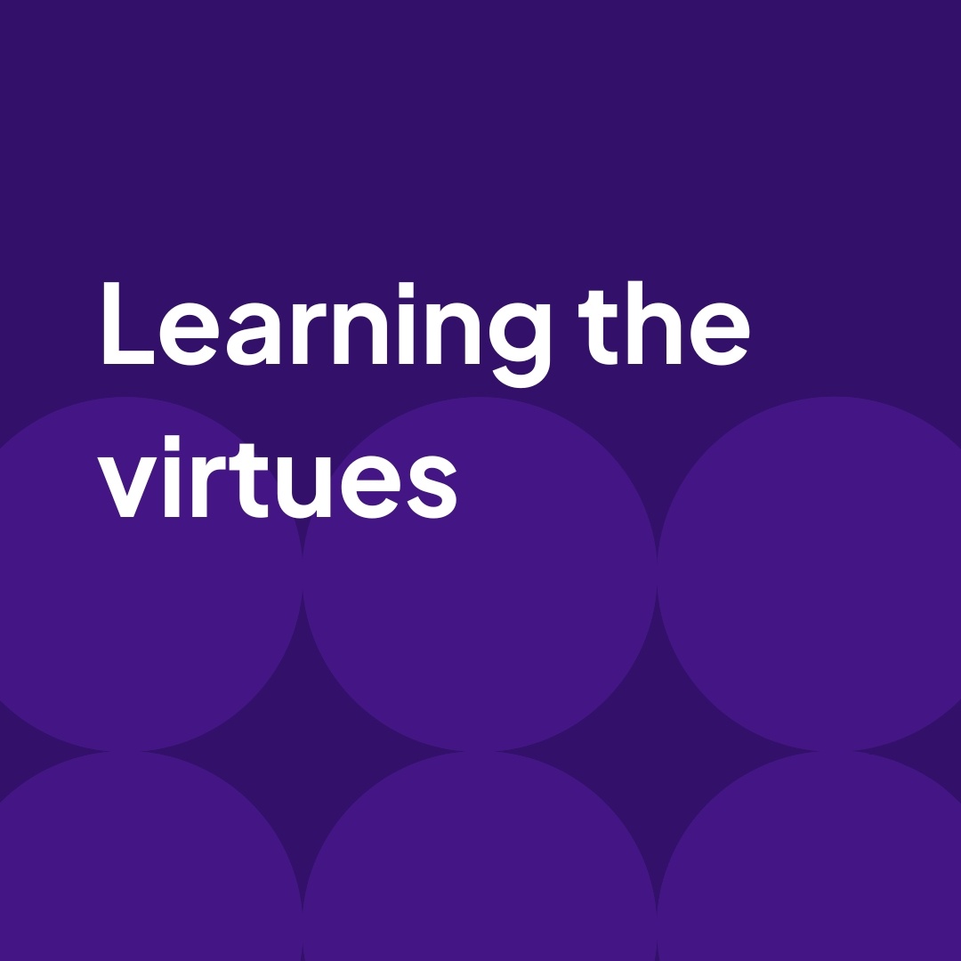 learning the virtues graphic